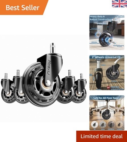 Office chair casters 3 inch - casters,