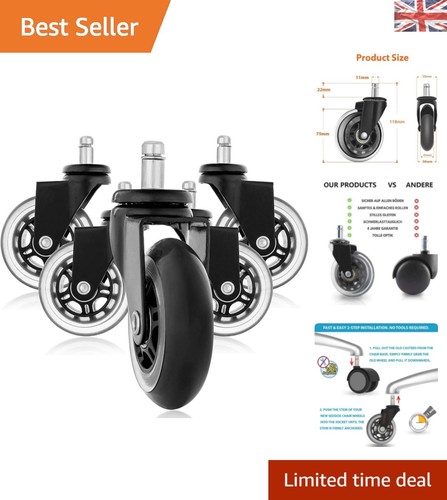 Pcs silent black office - black,