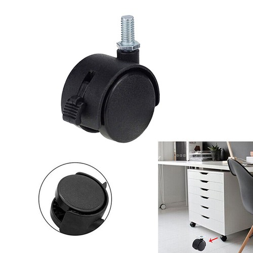 Double wheel plastic swivel - wheel,