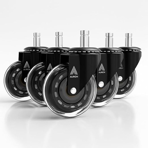 Office chair caster wheels - wheels, 3"