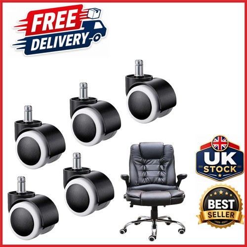 Swivel chair casters - 5, pcs