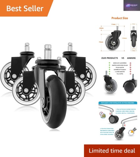 Smooth rolling office chair - rolling,